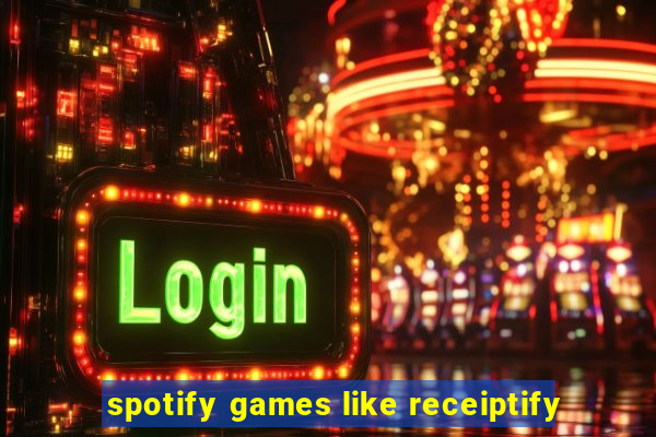 spotify games like receiptify